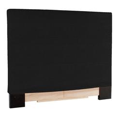 Full Leather Headboard Allan Andrews Slip Covered Full Queen Black Faux Leather Headboard