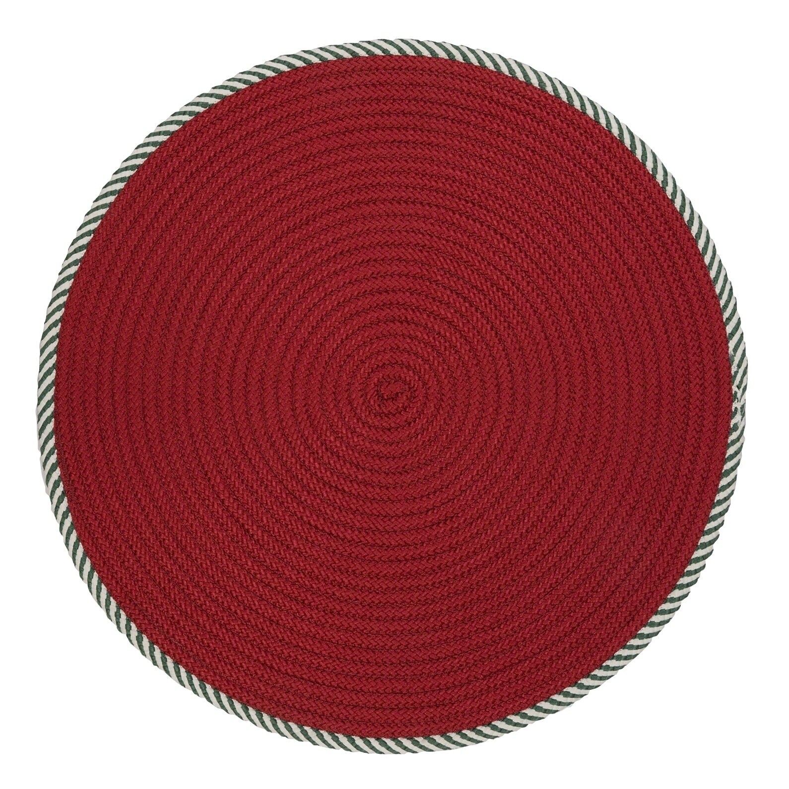 Christmas Rugs Colonial Mills Inc Twisted Stripe Reversible Round Christmas Rug 5