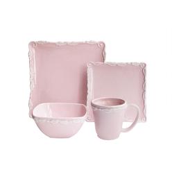 American Atelier Genevieve Cream 16 Piece Dinnerware Set American Atelier Genevieve Cream 16 Piece Dinnerware Set