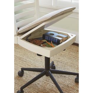Universal Furniture Brown Grey Wood Desk Chair