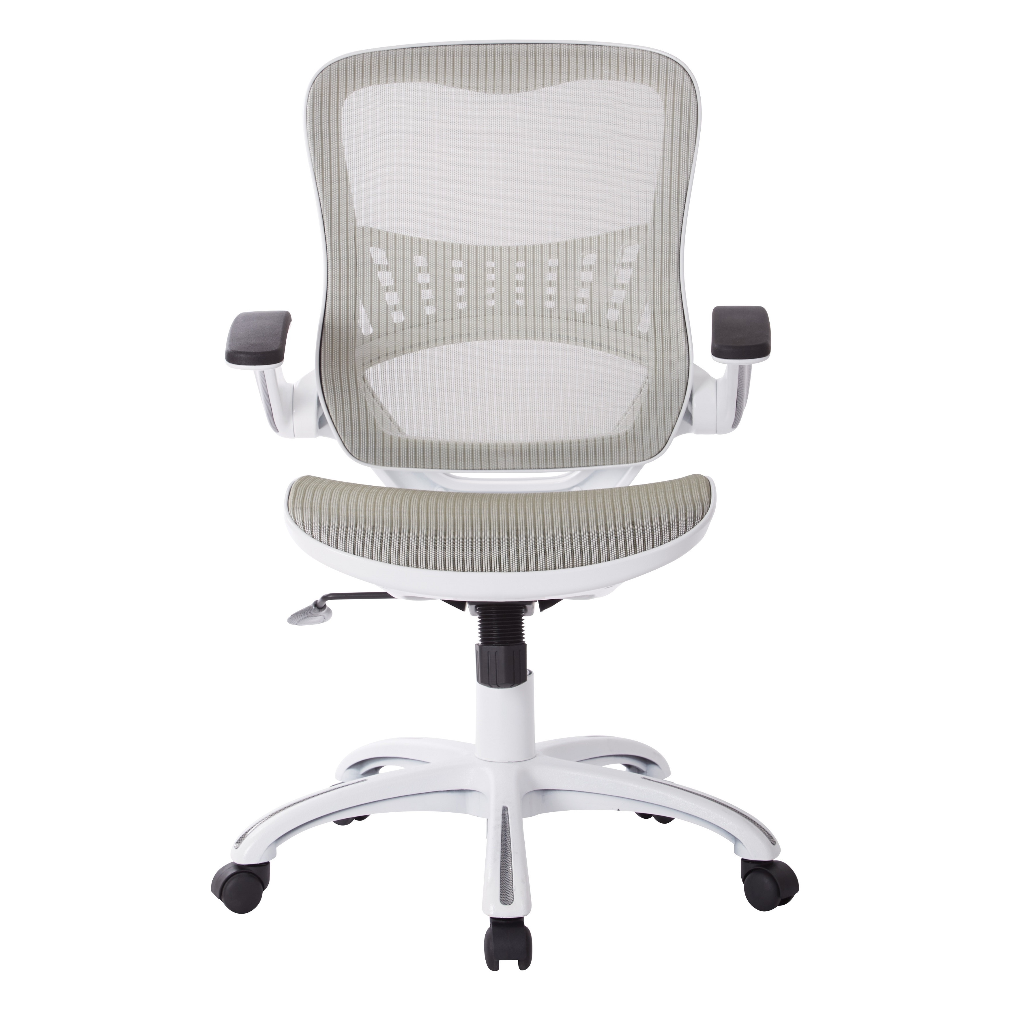 Office Star Products Riley White Mesh Back Chair