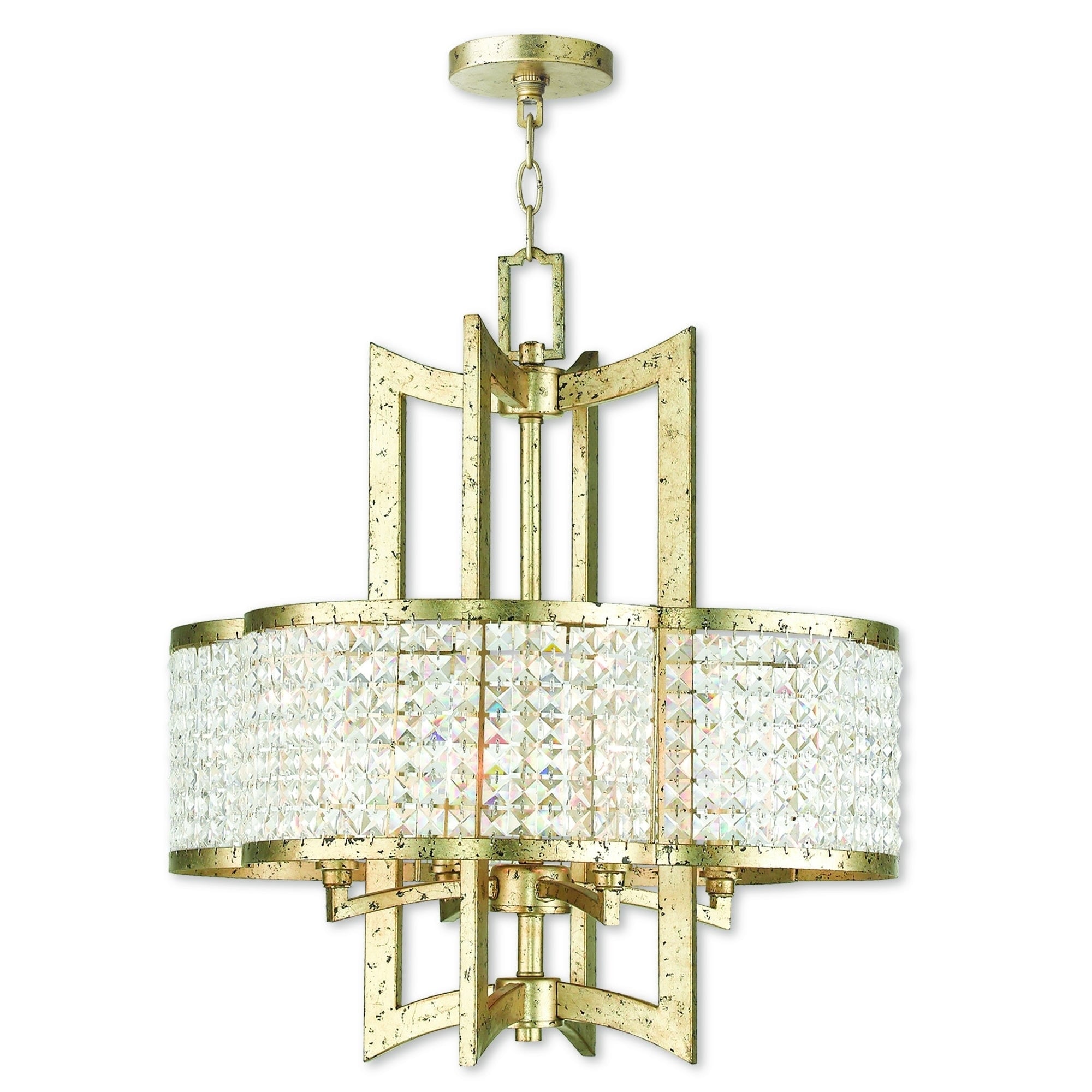 Livex Lighting Ceiling Lights Sears Livex Lighting Grammercy Gold Crystal Chandelier