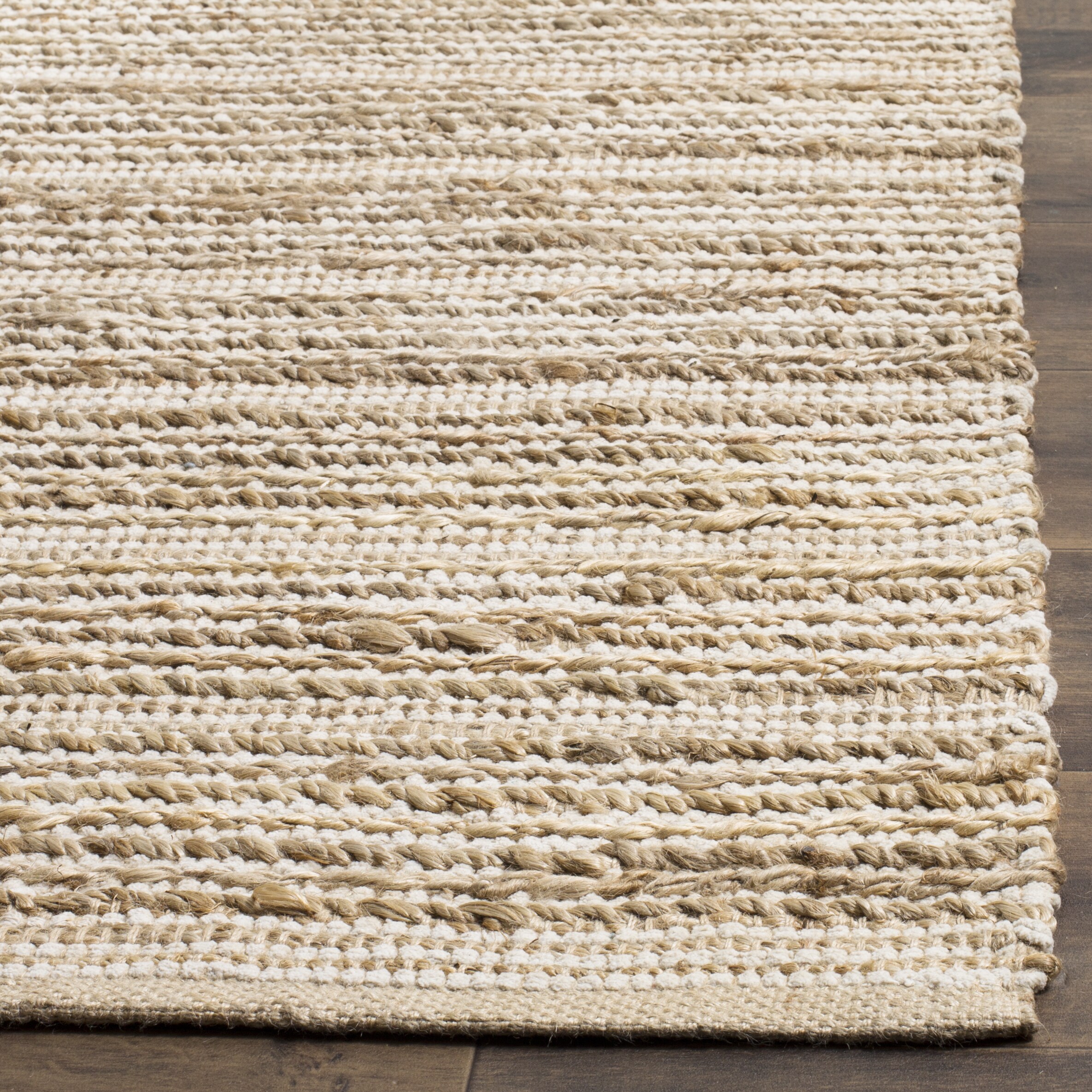Safavieh Natural Fiber Contemporary Handmade Bleach Jute Rug 4 X 6