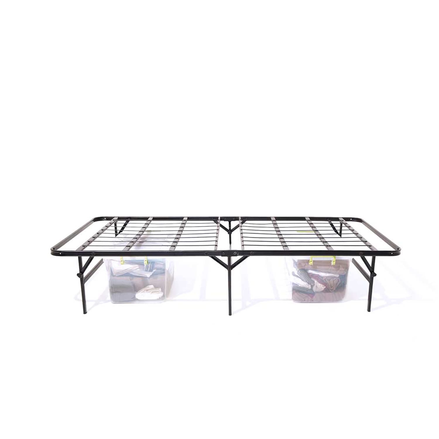 Brookside Twin Xl Size Platform Bed Frame And Box Spring In One Brookside Twin Xl Size Platform Bed Frame And Box Spring In One Foldable Base