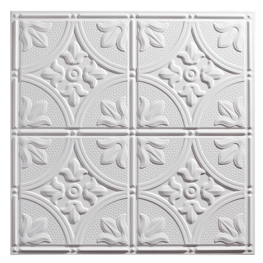 Acp Genesis Antique White 2 X 2 Ft Lay In Ceiling Tile