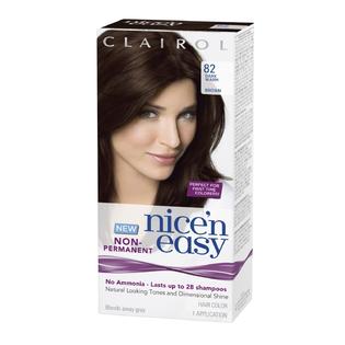 Clairol Nice N Easy 82 Dark Warm Brown Non Permanent Hair Color