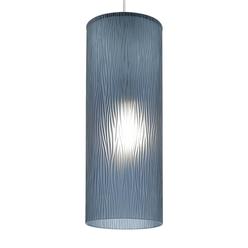 Blue Ceiling Lights Sears Lbl Lighting Akari 1 Light Steel Blue Satin Nickel Fluorescent Pendant