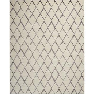 Nourison Twilight Ivory Grey Area Rug 12 X 15
