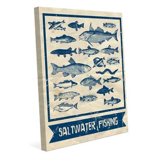 Art And Photo Decor Saltwater Fishing Main Wall Art On Canvas