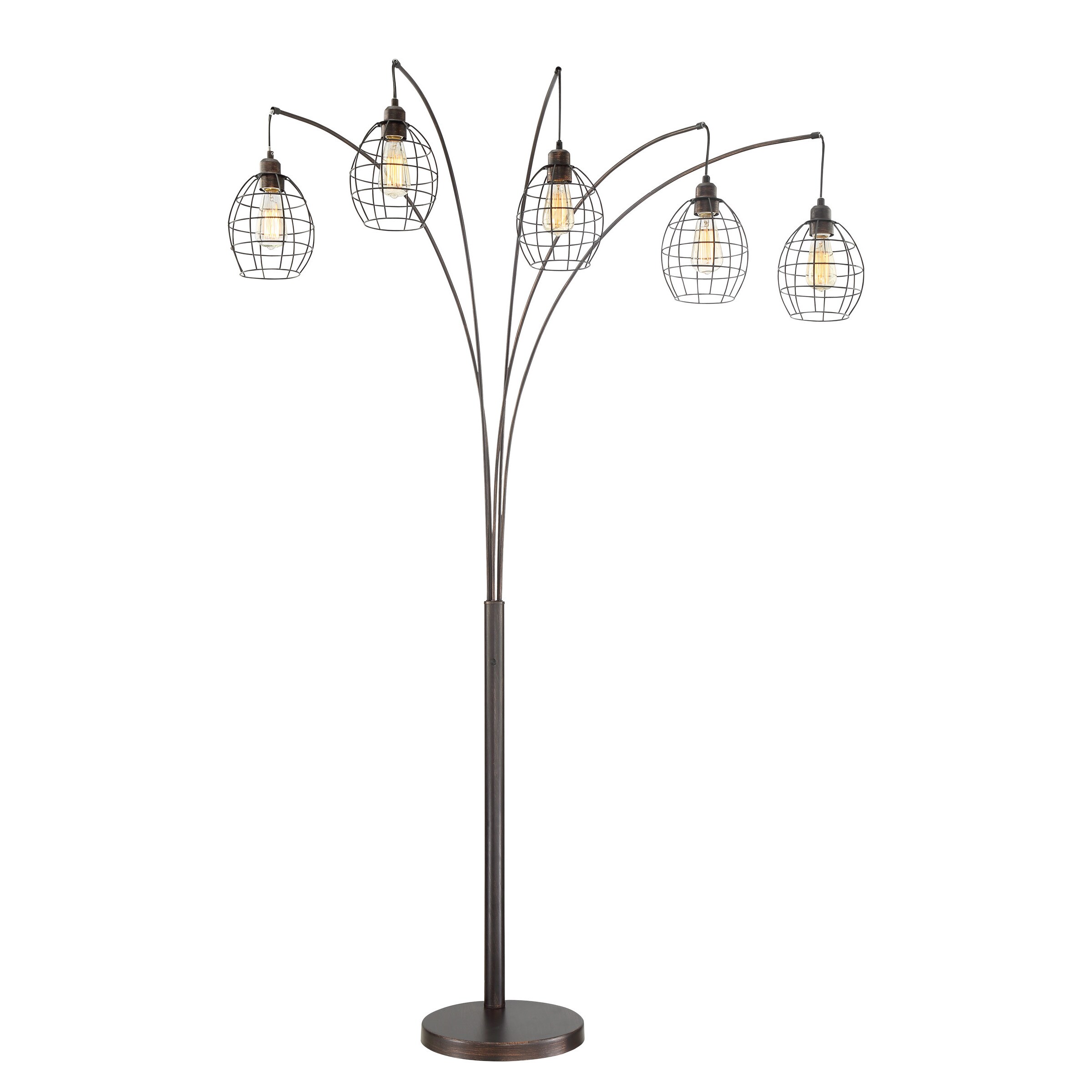 Lite Source 5 Light Kaden Arch Lamp Lite Source 5 Light Kaden Arch Lamp Alternate Image
