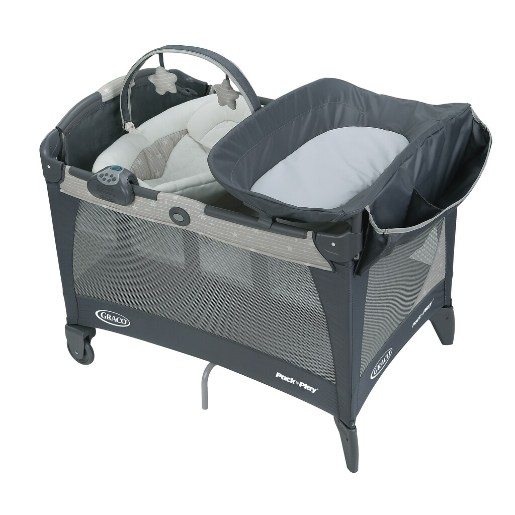 Graco Milan Pack N Play Portable Baby Yard Graco Stars Pack N Play Grey Newborn Napper Station Lx Playard