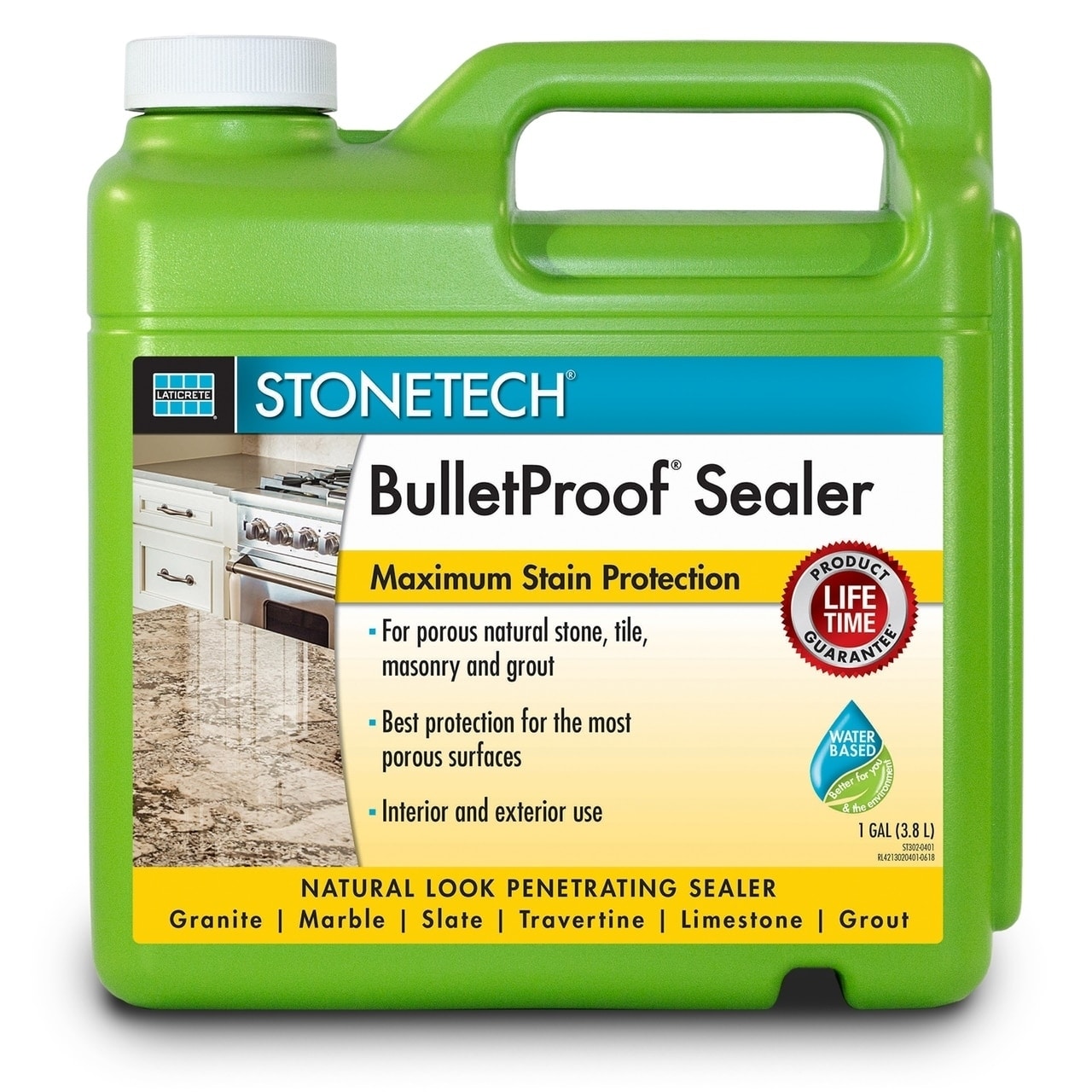 Stonetech Bulletproof Sealer Lowes Revolutionhr Dupont Stonetech Bpss4 1g Bulletproof Stone Sealer 1