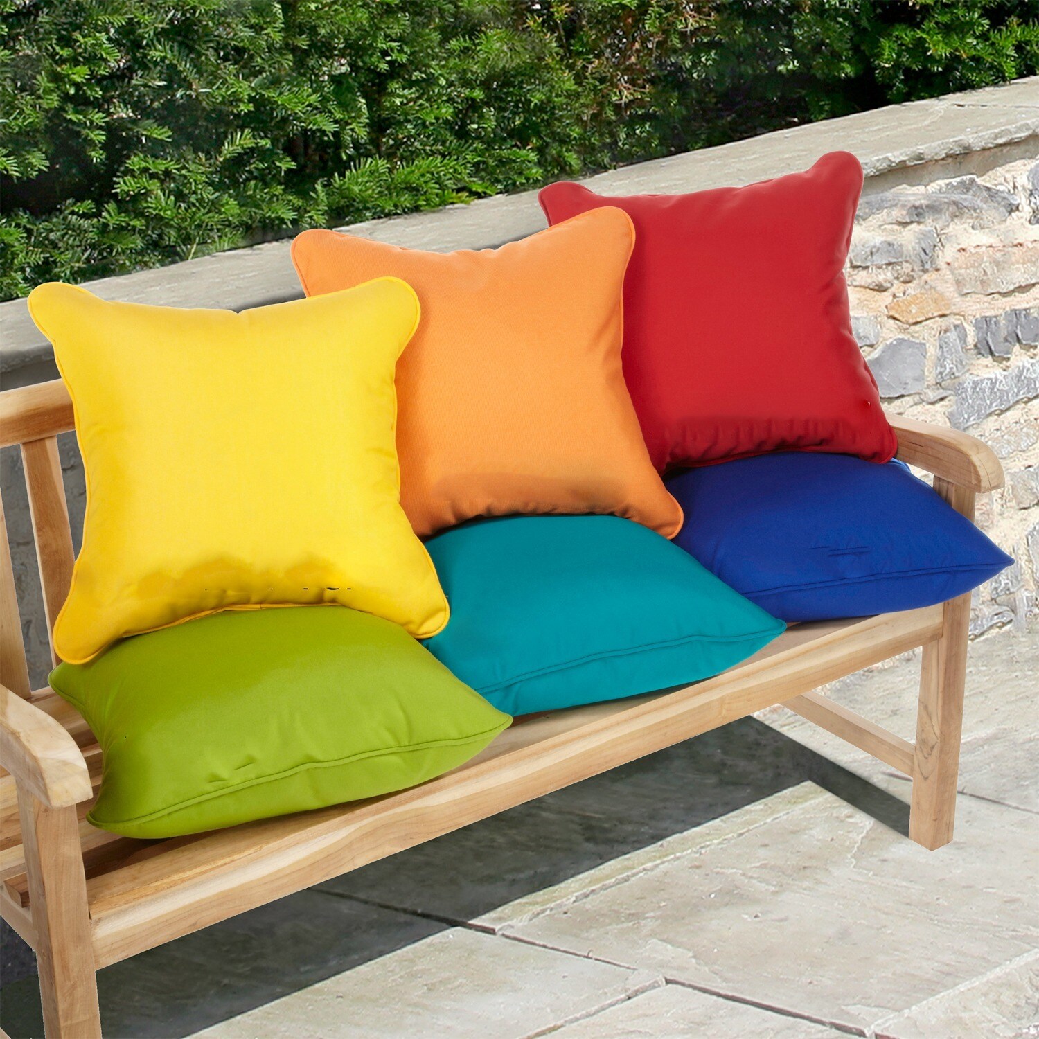 Ps100031 Humble And Haute Clara 22 Inch Outdoor Throw Pillows With Humble And Haute Clara 22 Inch Outdoor Throw Pillows With Sunbrella Fabric