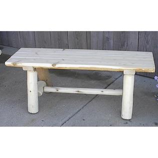Wwr Wclbb Kunkle Holdings Llc White Cedar Log Rustic Backless