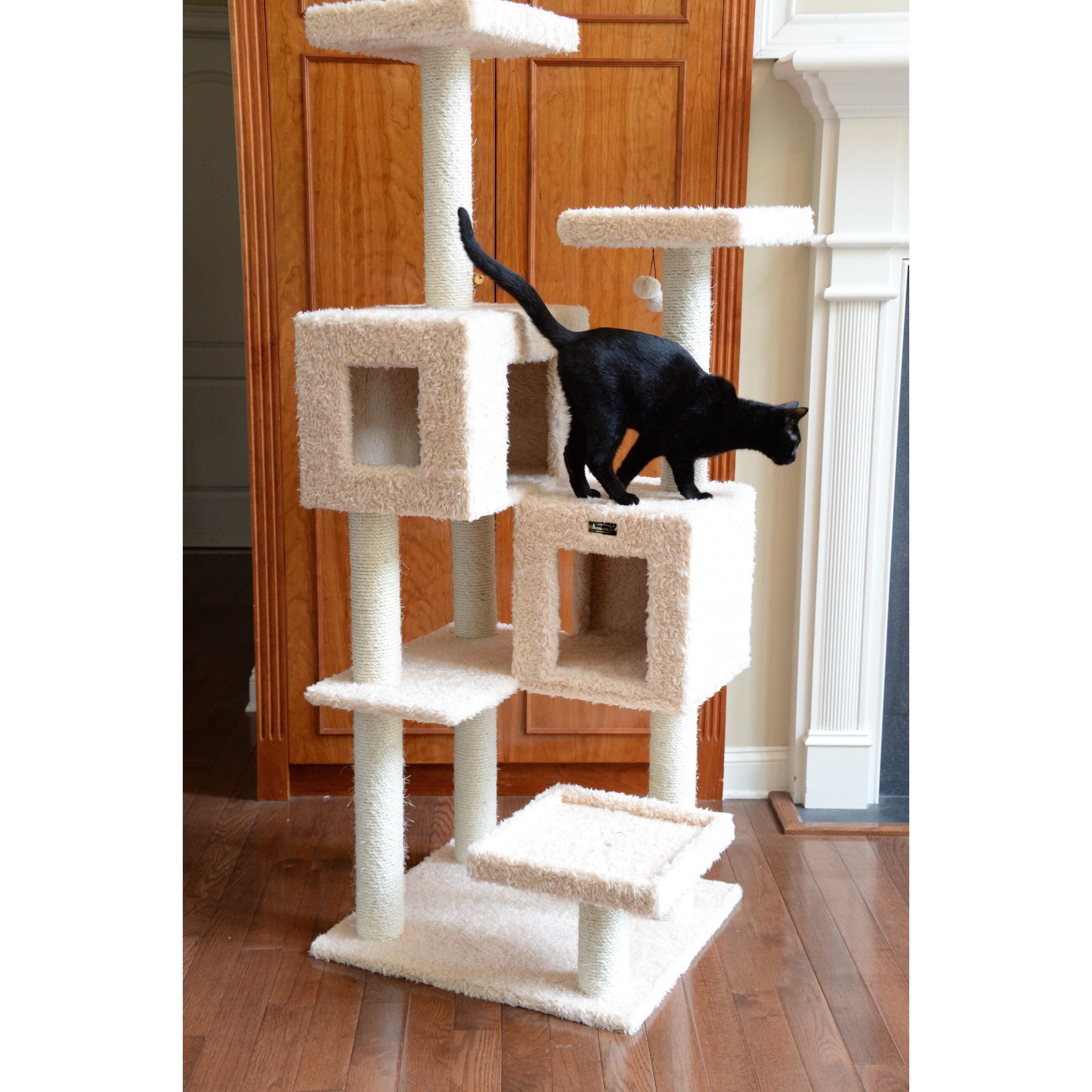 Armarkat Cat Tree 67 Beige Armarkat Cat Tree 67 Beige