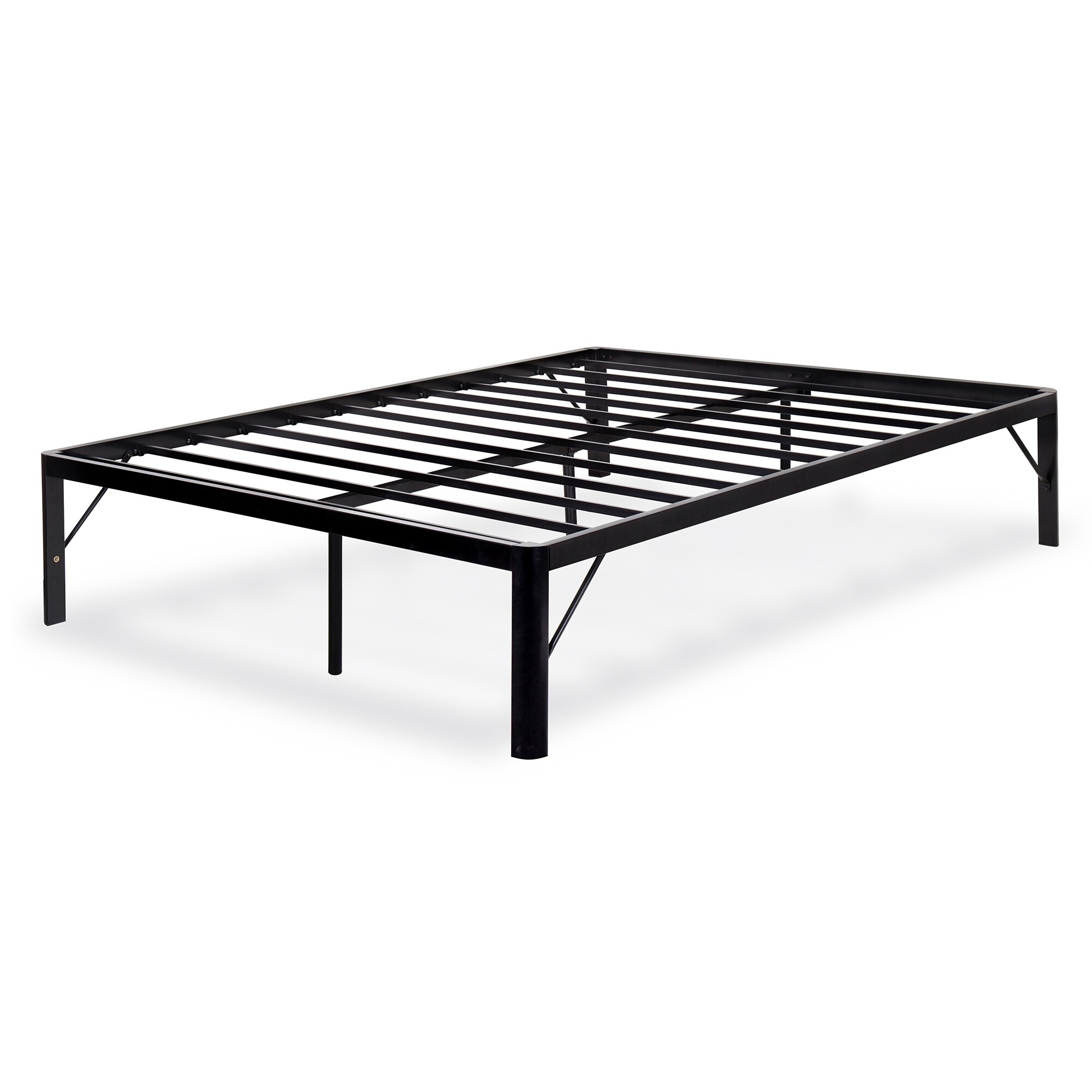 Sleeplanner 16 Inch Full Size Dura Metal Steel Slate Bed Frame Ovs 3000