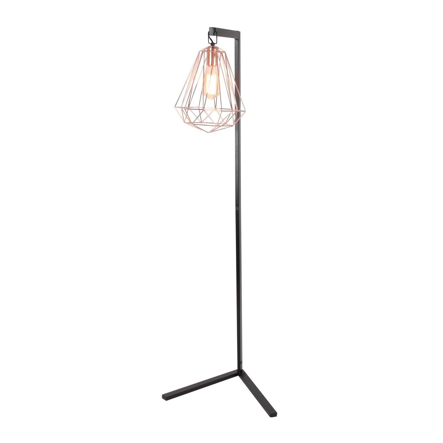 Studio 350 Metal Wire Floor Lamp 55 Inches High