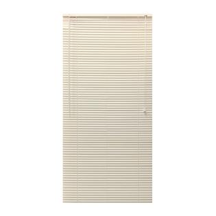vinyl smooth blinds horizontal inch aleko slats window