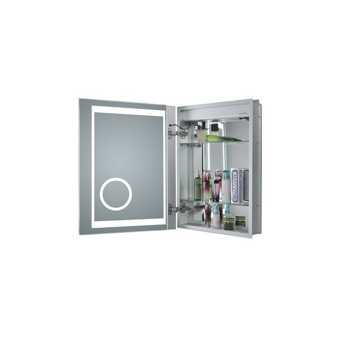 Innoci Usa Thalia Led Recessed Lighted Medicine Cabinet Innoci Usa Thalia Led Recessed Lighted Medicine Cabinet For Vanity Featuring Built