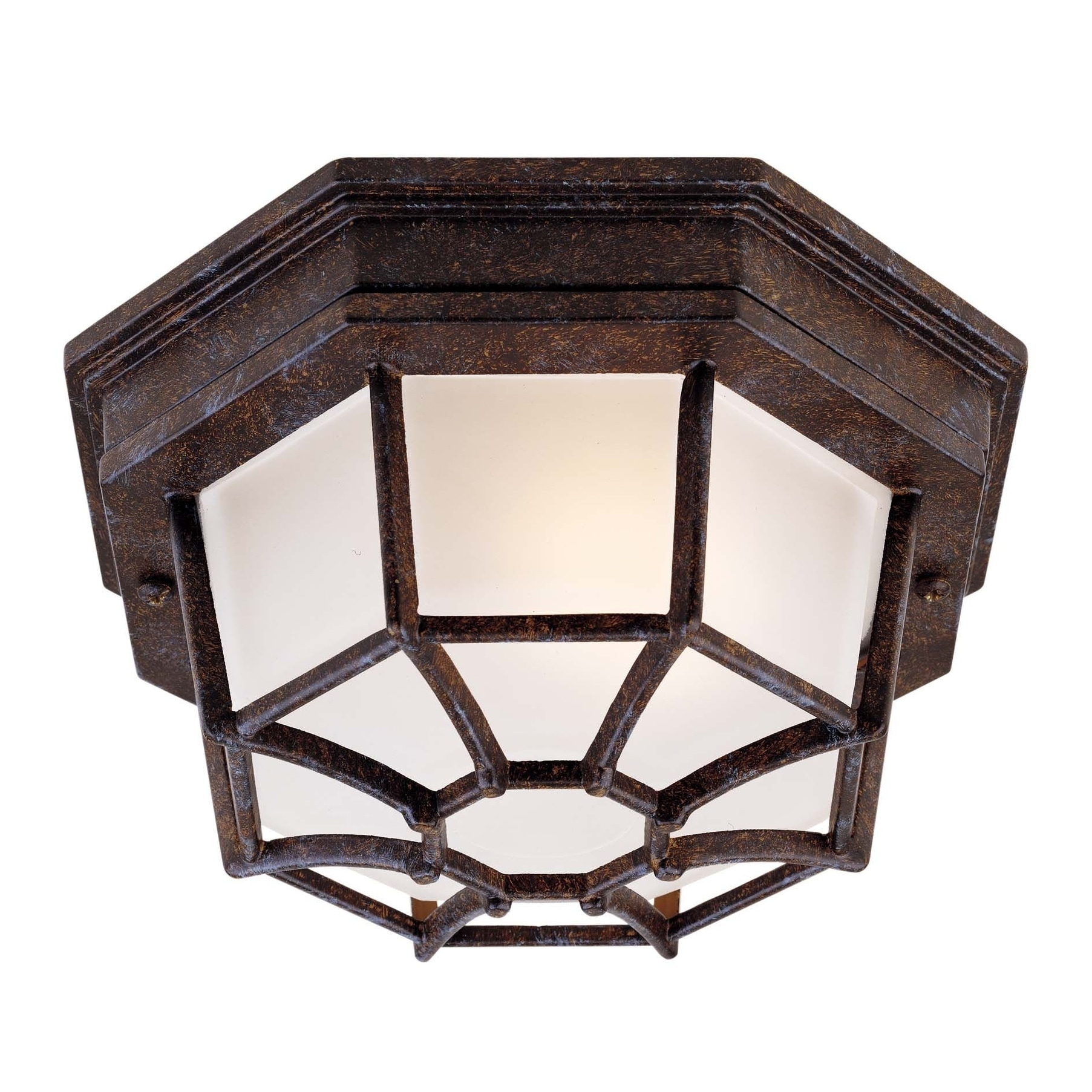 Outdoor Lighting Fixtures Sears Savoy House Exterior Collections Flush Mount Rustic Bronze