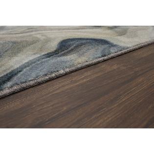 Mohawk Home Prismatic Collection Wavelength Contemporary Nature Mohawk Home Prismatic Collection Wavelength Contemporary Nature Abstract Grey Blue Beige Area Rug 8 X 10