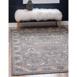 Unique Loom Area Accent Rugs On Sears Unique Loom Salzburg Vienna Oriental Grey Cream Area Rug 8 X 11