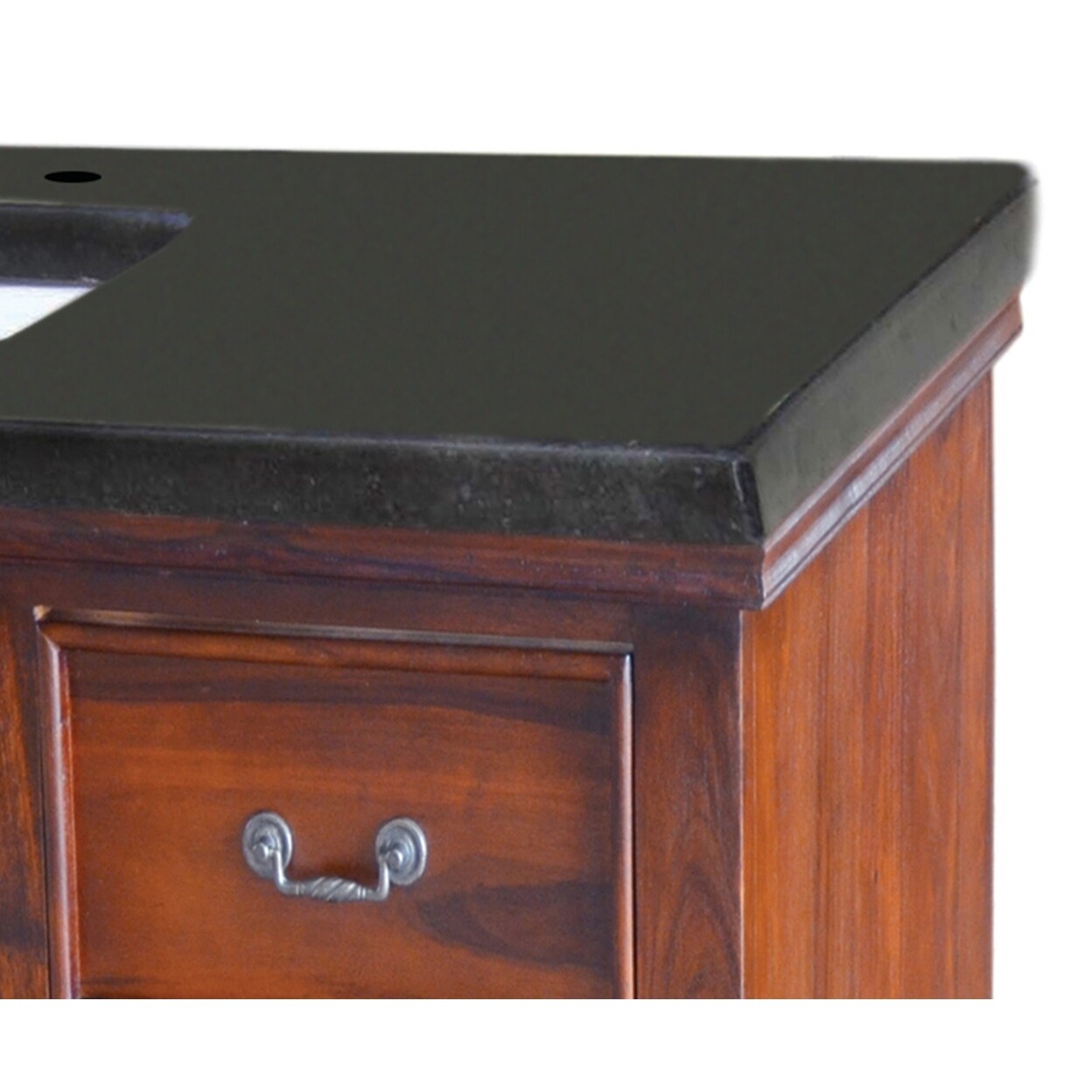 48 In Bathroom Vanity Top Y Decor 48 Inch Bath Vanity Black Granite Top With Rectangular Sink