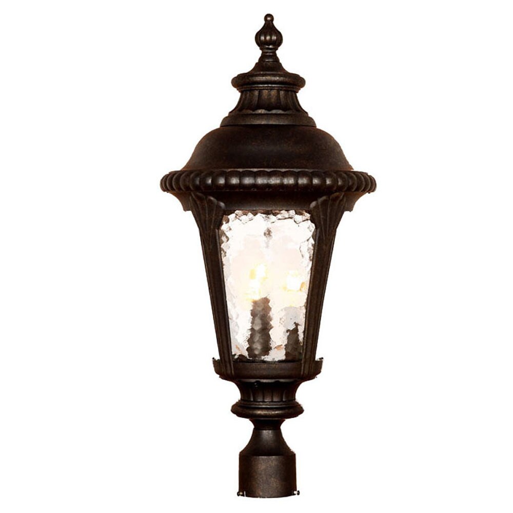 7227bg Acclaim Lighting Surrey Collection Post Mount 3 Light Outdoor 7227bg Acclaim Lighting Surrey Collection Post Mount 3 Light Outdoor Black Gold Fixture
