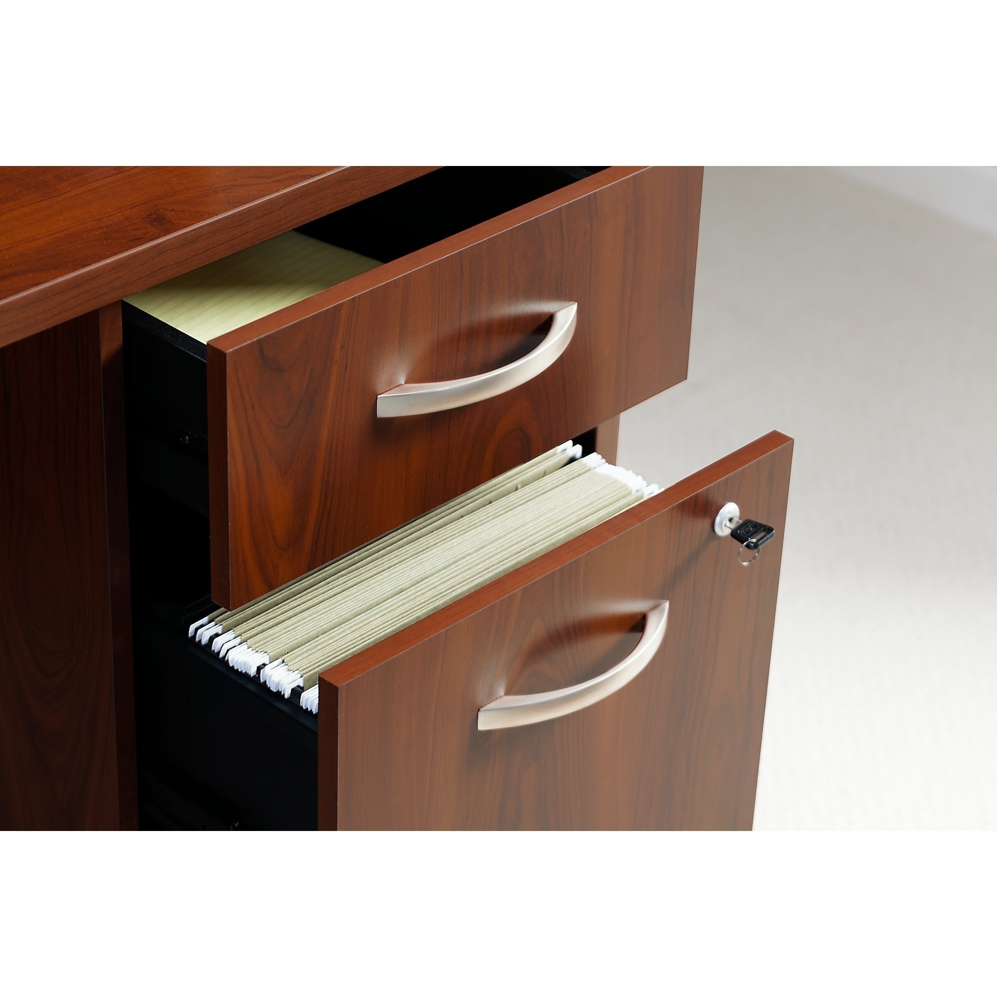 Bush Furniture Business Series C Elite 60w Bow Front Bush Furniture Business Series C Elite 60w Bow Front Desk Return
