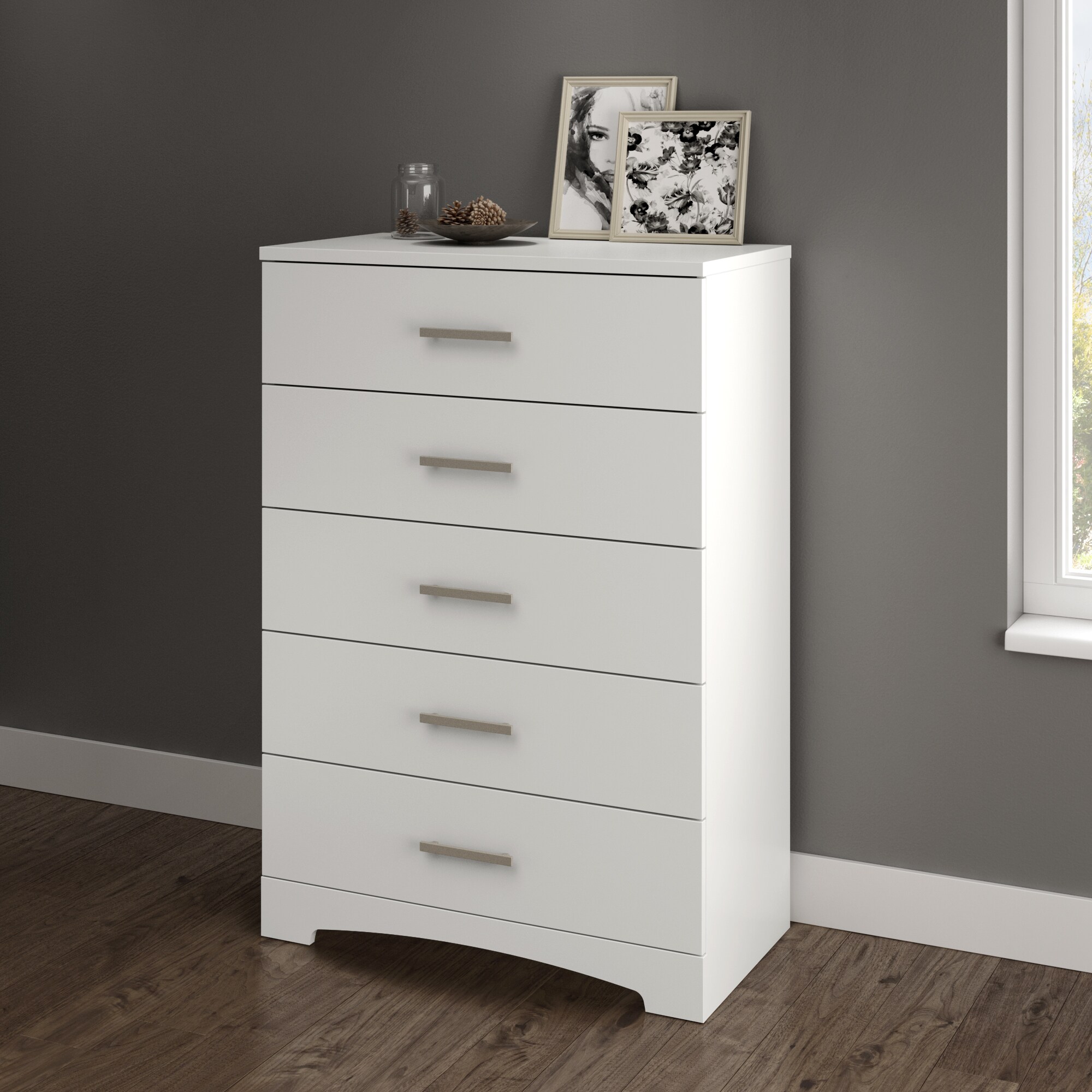 South S Furniture Gramercy 5 Drawer Chest Furniture Gramercy 5 Drawer Chest