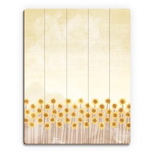 Art And Photo Decor Sun Follower Harvest Wood Panel Wall Art