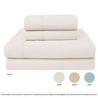 Color Sense 400 Thread Count Cotton Sheet Set Cool & Crisp