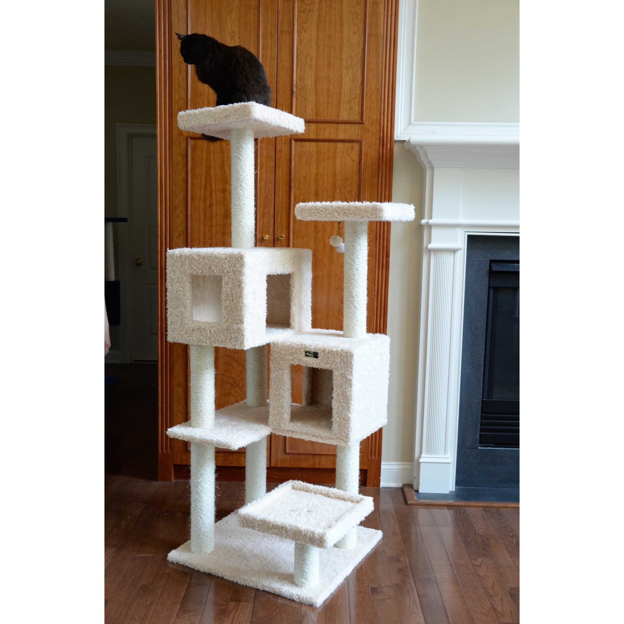 Armarkat Cat Tree 67 Beige Armarkat Cat Tree 67 Beige
