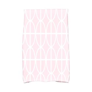 E By Design E By Design 16 X 25 Inch Ovals And Stripes Geometric Print Kitchen Towel
