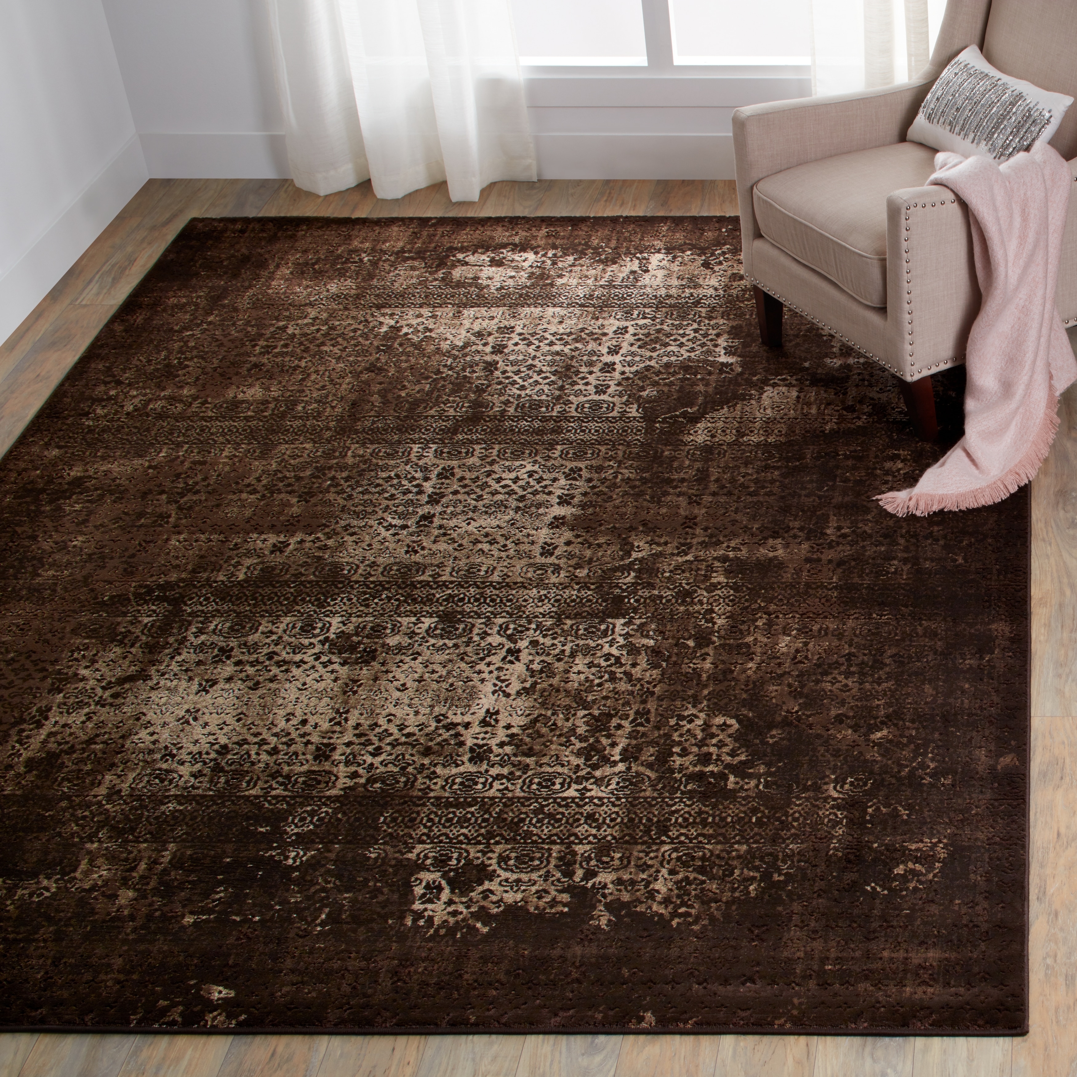 Nourison Karma Vintage Distressed Area Rug