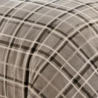 Simmons Beautyrest Beautyrest Casimir Plaid 3 Piece Comforter Set