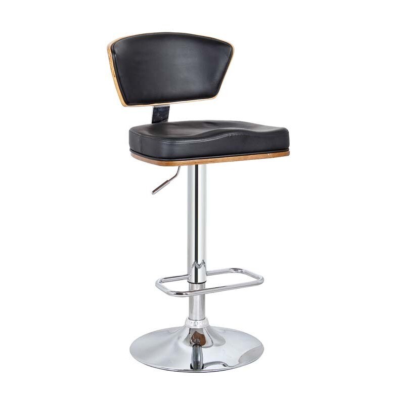 Ecco Adjule Bar Stools Tyres2c Wooden Swivel Stool With Pneumatic Height Adjustment Designs
