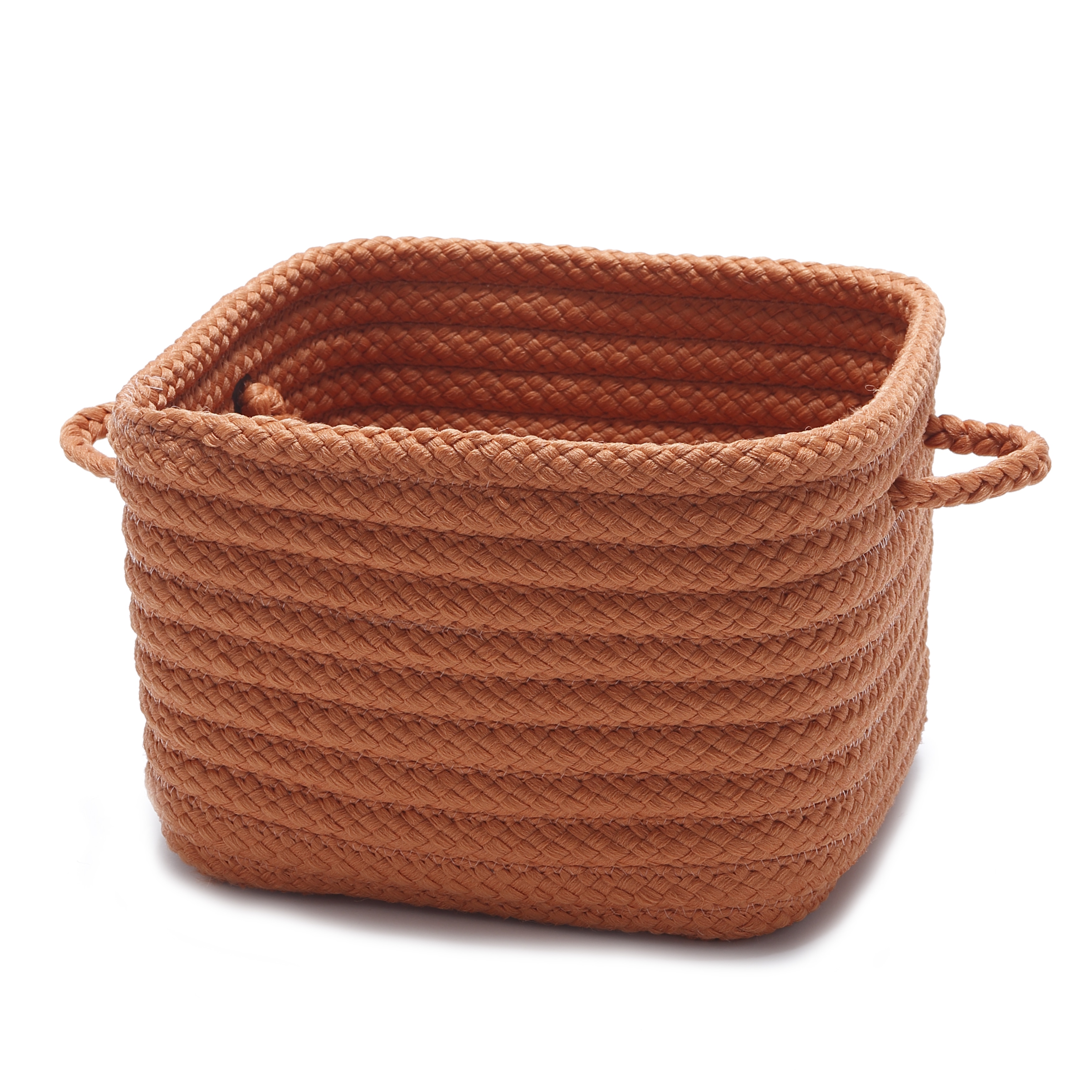 Colonial Mills 12 Inch Shelf Storage Basket With Handles