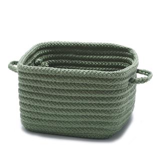 Colonial Mills 12 Inch Shelf Storage Basket With Handles Colonial Mills 12 Inch Shelf Storage Basket With Handles 2
