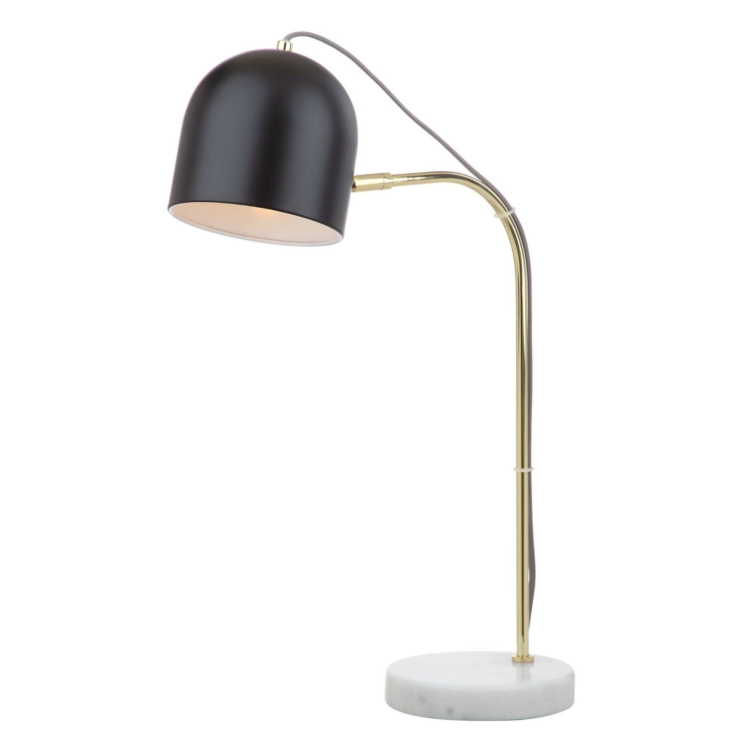 Safavieh Lighting 23 5 Inch Drina Modern Gold Black Task Table Lamp Safavieh Lighting 23 5 Inch Drina Modern Gold Black Task Table Lamp Tbl4017a