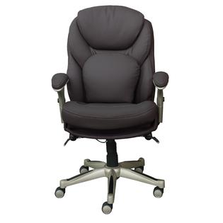 Serta Works Bonded Leather Executive Office Chair With Back In Serta Works Bonded Leather Executive Office Chair With Back In Motion Technology
