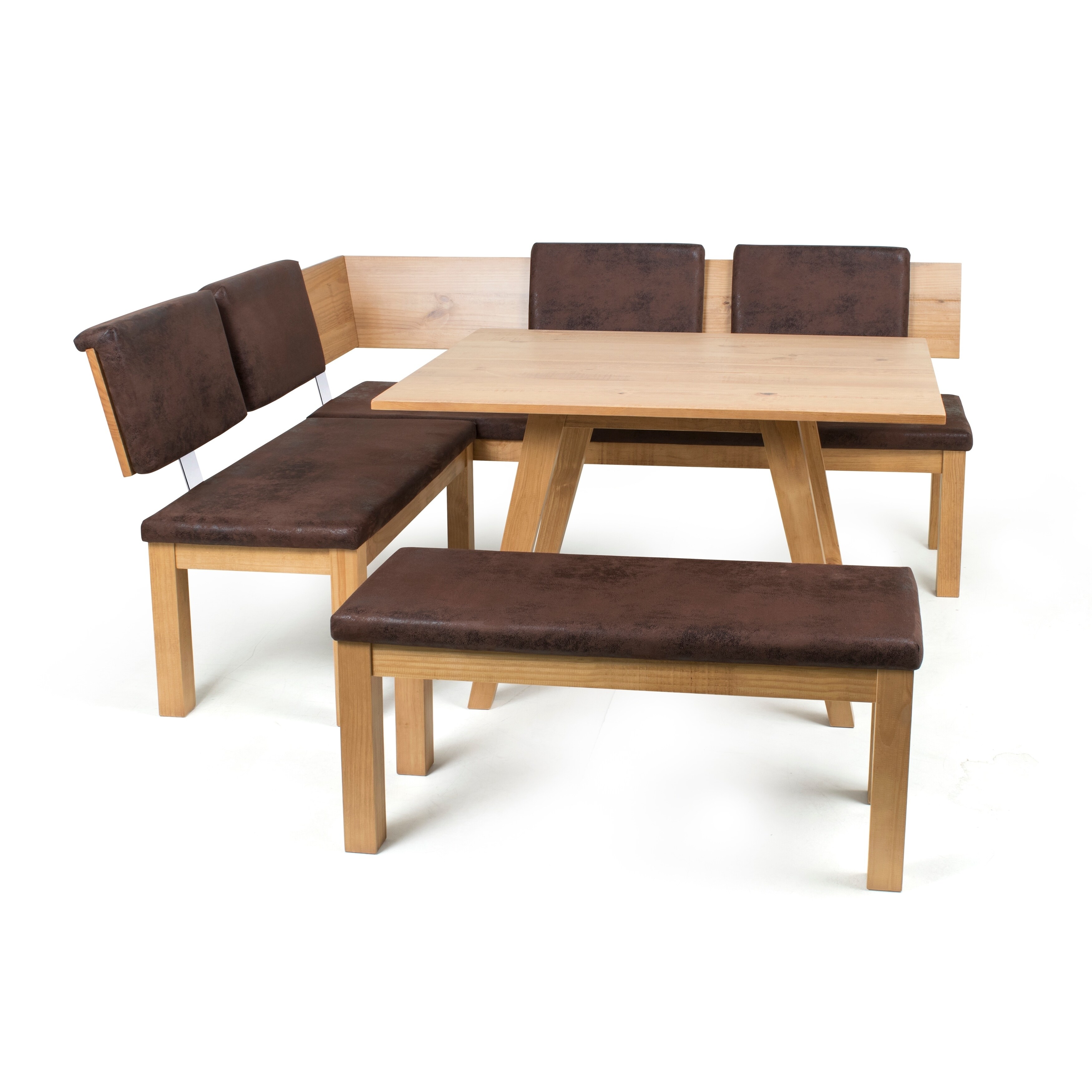 Breakfast Nook Set Artefama Furniture Austin Breakfast Nook Set Almond Finish