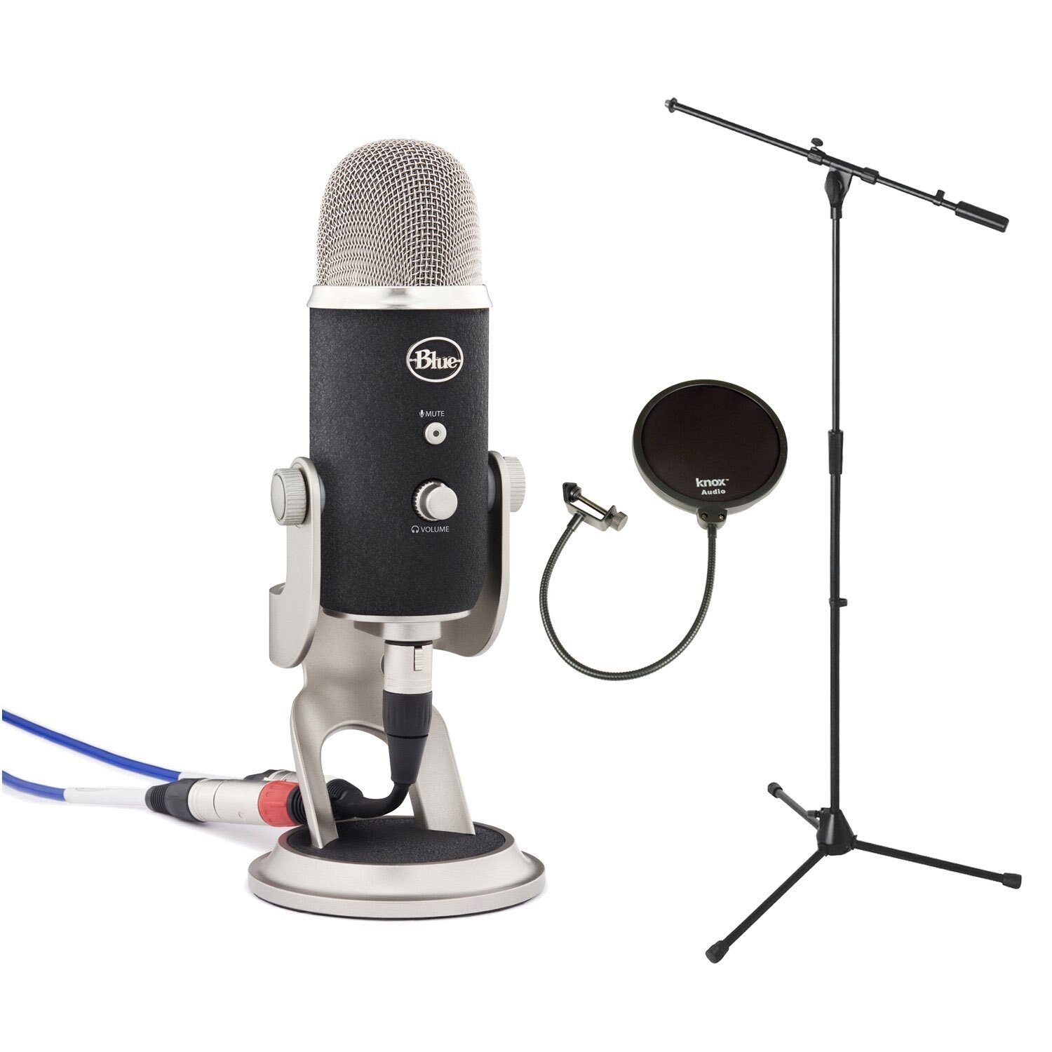 Blue Microphones Yetipro Yeti Pro Usb Microphone Euro Boom Microphone Stand Black Pop Filter Blue Microphones Yeti Pro Shop Your Way Online Shopping Earn Points On Tools Appliances