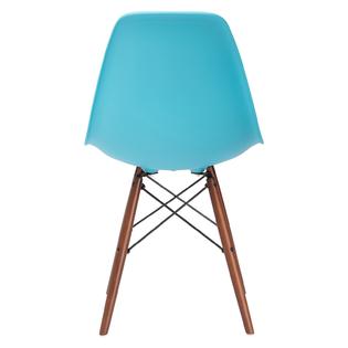 Poly And Bark Vortex Side Chair Walnut Legs
