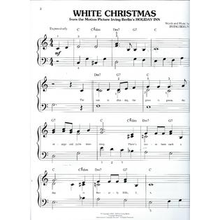 Hal Leonard Corp. 5559 White Christmas Big Note Piano Sheet Music
