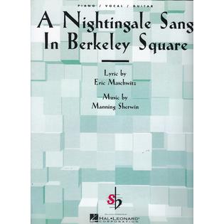 Hal Leonard Corp A Nightingale Sang In Berkely Square Sheet Music Hal Leonard Corp A Nightingale Sang In Berkely Square Sheet Music