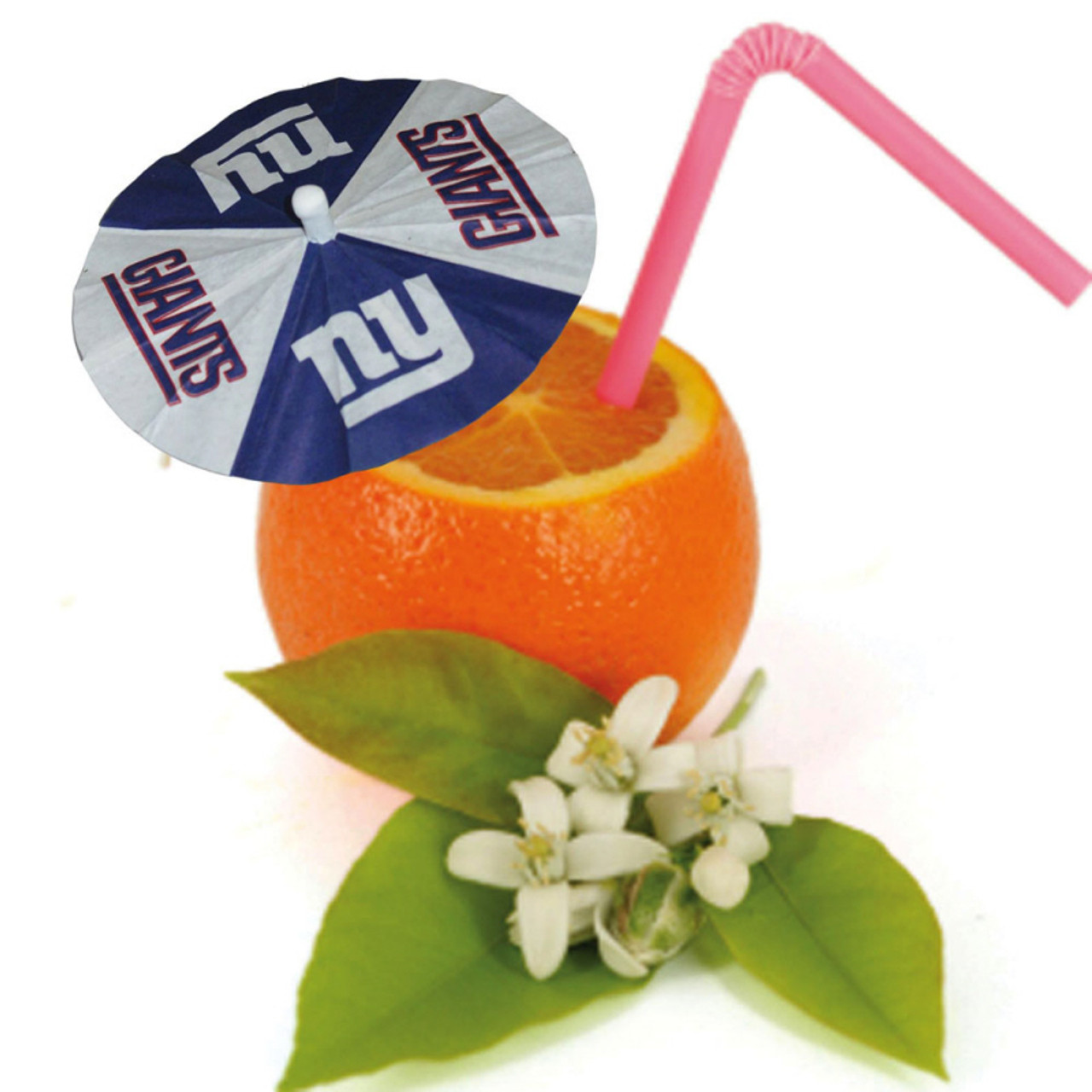 TSA New York Giants NFL Paper Drink Umbrellas