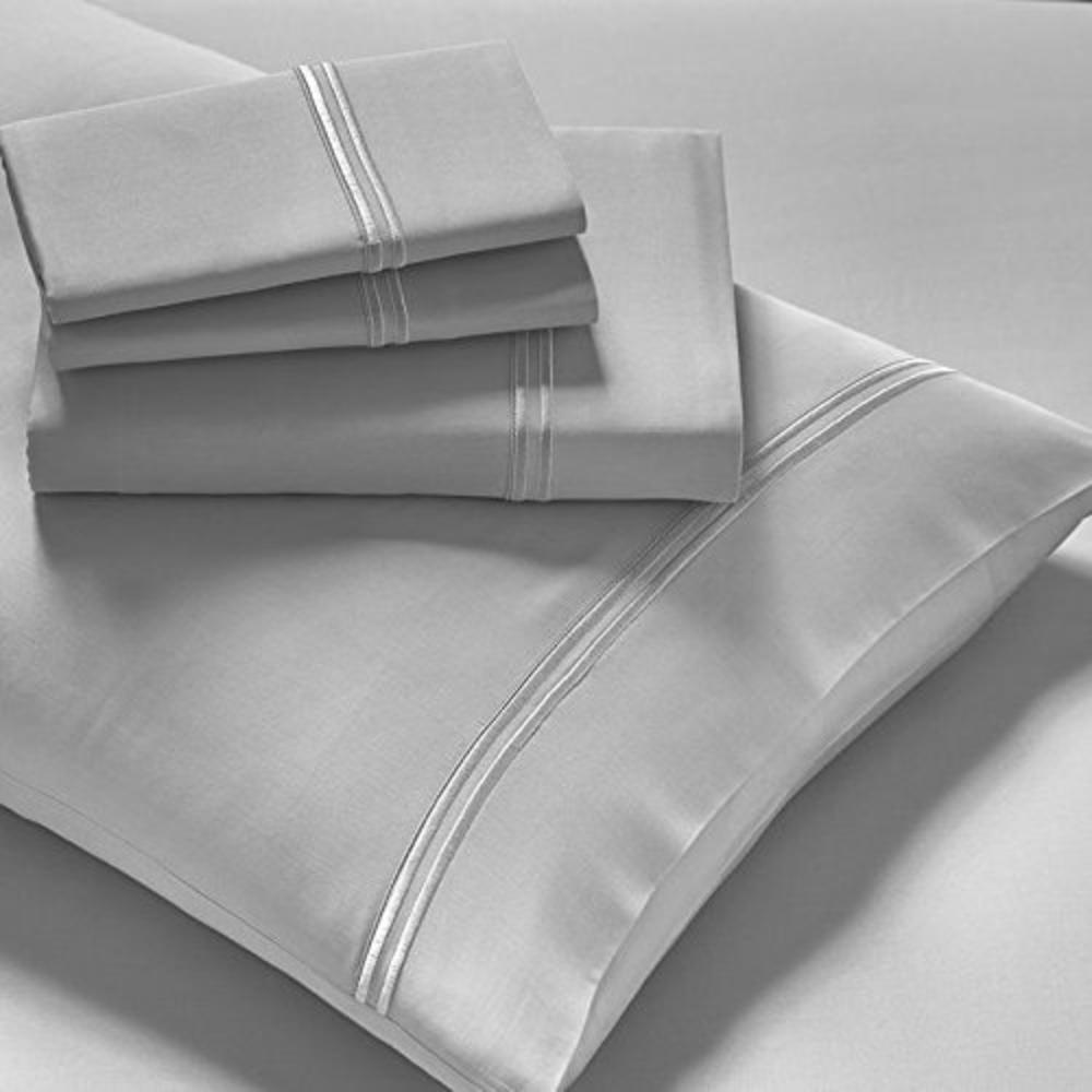 PureCare New Purecare Arbor Premium Modal Long-Staple Cotton King Dove Gray Sheet Set