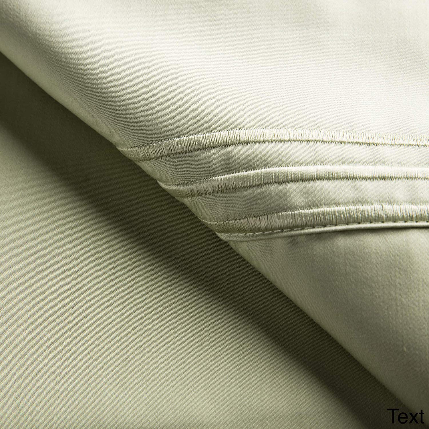 PureCare New Purecare Luxurious Supersoft Celliant Sateen Cal. King Sage Green Sheet Set