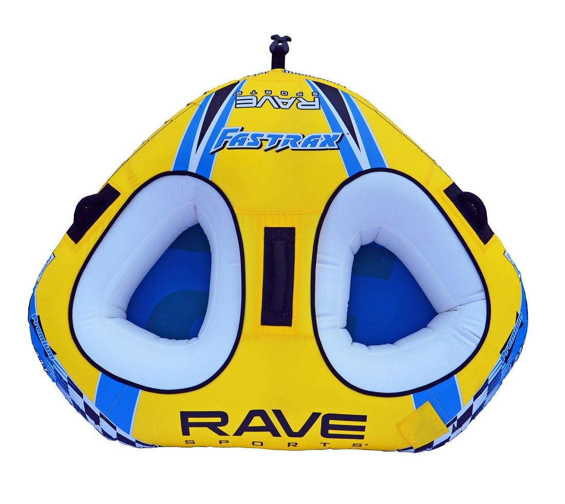 Rave Sports 02648 Fastrax Inflatable Two Rider Towable Water Tube
